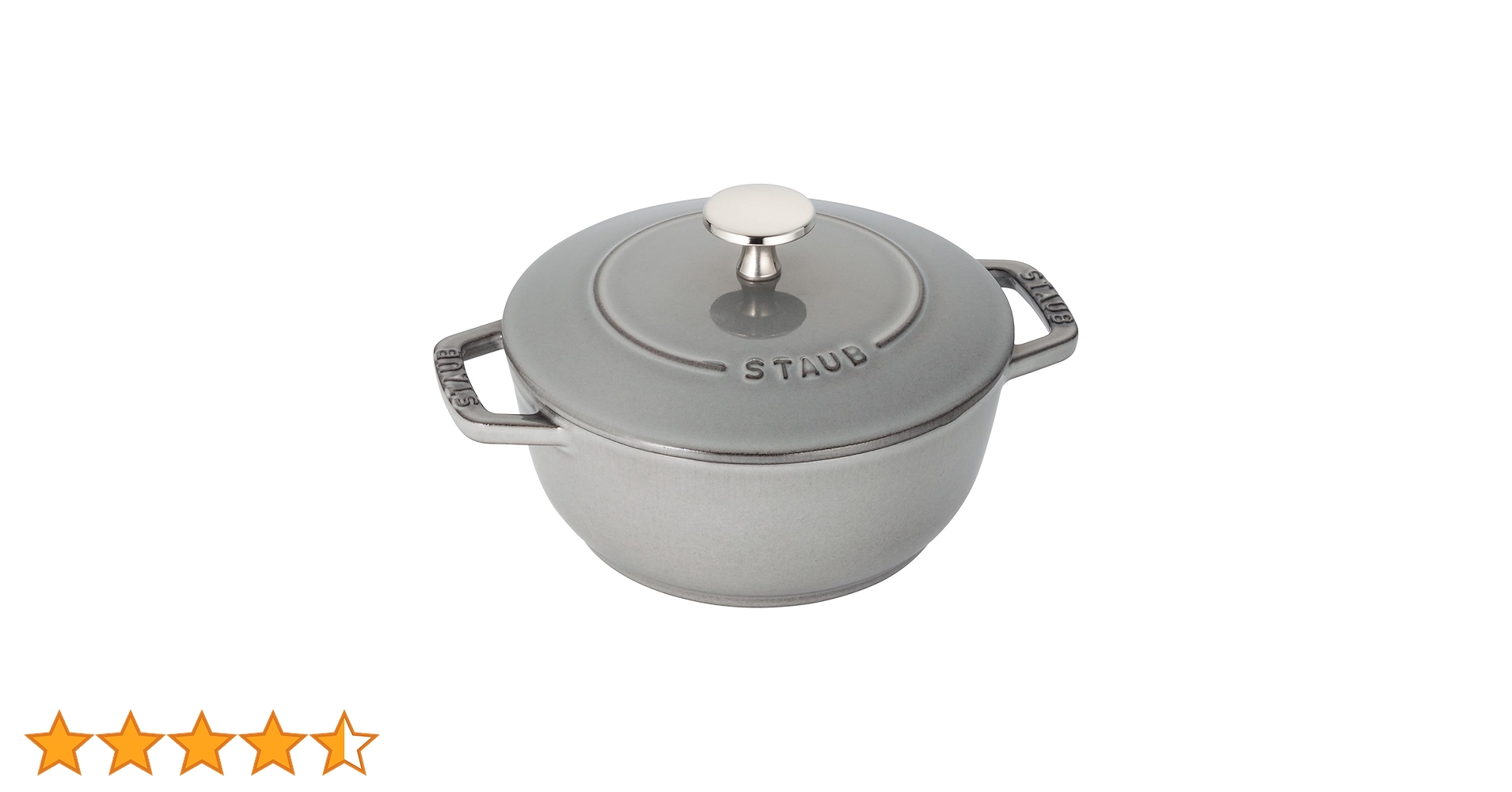 【極美品】ストウブ staub Wa-NABE ワナベ 20cm グレー Amazon.co.jp: staub ストウブ 「 ワナベ グレー S 16cm 」 両手 鋳物